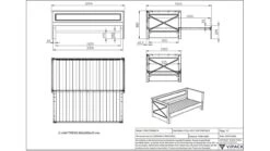 Kajuitbed Paneel Uitschuifbaar Pino -Beddengoed Korting Winkel Kajuitbed uitschuifbaar Pino wit 6