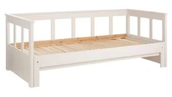 Kajuitbed Spijlen Uitschuifbaar Pino -Beddengoed Korting Winkel Kajuitbed uitschuifbaar Pino wit 9