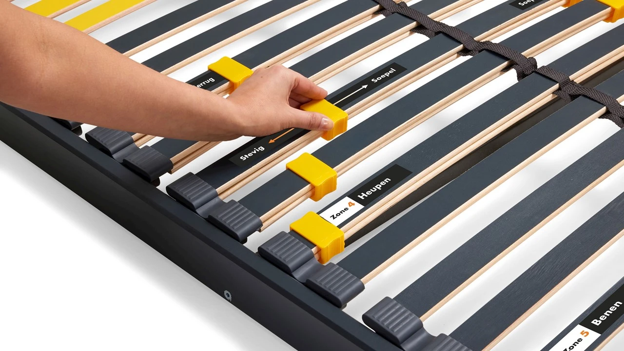 Lattenbodem Bossflex 400 Elektrisch Verstelbaar Bedraad 9 Lattenbodem Bossflex 400 Elektrisch Verstelbaar Bedraad - Afbeelding 7