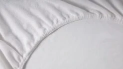 Molton Topper Cinderella -Beddengoed Korting Winkel Molton Matrashoes wit