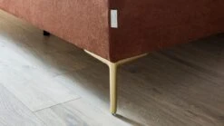 Opbergbox Ruby Vlak Met Gestoffeerde Matras -Beddengoed Korting Winkel Opbergbox Ruby vlak met gestoffeerde matras roze bruin 4