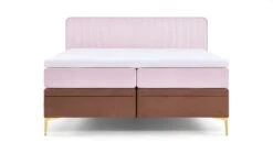 Opbergbox Ruby Vlak Met Gestoffeerde Matras -Beddengoed Korting Winkel Opbergbox Ruby vlak met gestoffeerde matras roze bruin 8