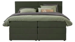Opbergboxspring Pearl Vlak Met Gestoffeerd Matras -Beddengoed Korting Winkel Opbergboxspring Pearl vlak met gestoffeerd matras hunter 6
