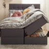 Opbergboxspring Ted Met Topper Premier Foam -Beddengoed Korting Winkel Opbergboxspring Ted met topper Luxe HR 6