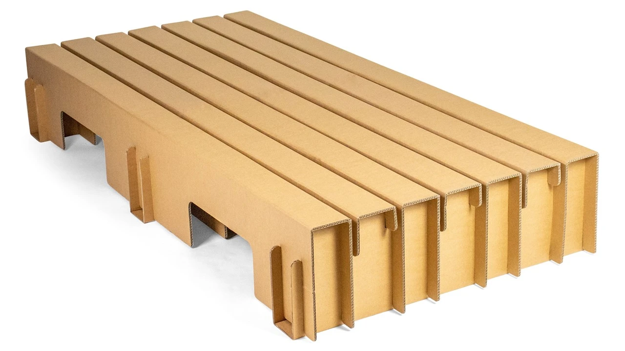 Paper Bed Met Easy Pocket Matras 9 Paper Bed Met Easy Pocket Matras - Afbeelding 7