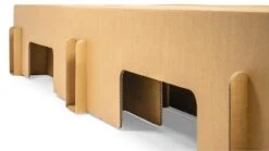 Paper Bed -Beddengoed Korting Winkel Paper Bed met laden bruin 8