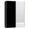 Schuifdeurkast Kixx Met Glas- En Spiegeldeur