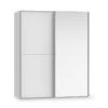 Schuifdeurkast Motion Met Spiegeldeur -Beddengoed Korting Winkel Schuifdeurkast Motion wit