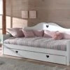 Sofabed Amori Met Slaaplade -Beddengoed Korting Winkel Sofabed met slaaplade Amori wit