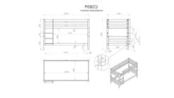 Stapelbed Pino 140 Cm Hoog -Beddengoed Korting Winkel Stapelbed Pino 140 cm hoog natuur 2