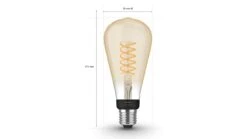 Verlichting Philips Hue Filamentlamp White Edison ST72/E27 -Beddengoed Korting Winkel Verlichting Philips Hue Filamentlamp White Edison ST72 E27 2
