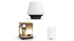 Verlichting Philips Hue Wellness Tafellamp White Ambiance Zwart -Beddengoed Korting Winkel Verlichting Philips Hue Wellness tafellamp White Ambiance Zwart 4