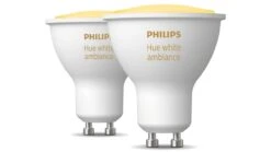 Verlichting Philips Hue White Ambiance GU10 Duo Pack -Beddengoed Korting Winkel Verlichting Philips Hue White Ambiance GU10 Duo Pack 7