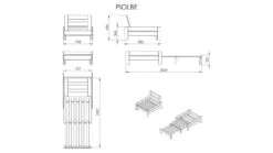 Zetelbed Pino -Beddengoed Korting Winkel Zetelbed Pino wit 3